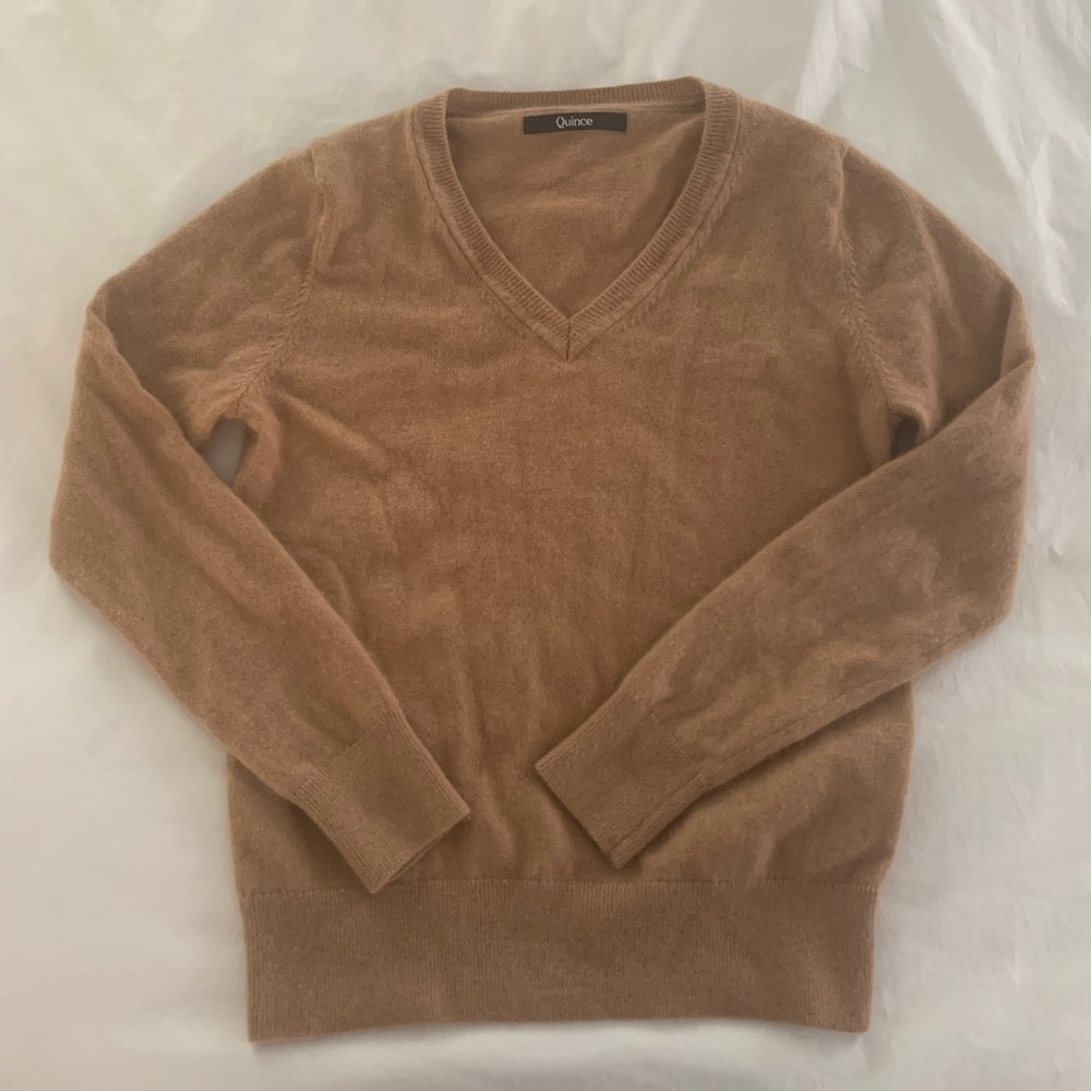 Quince cashmere sweater small
